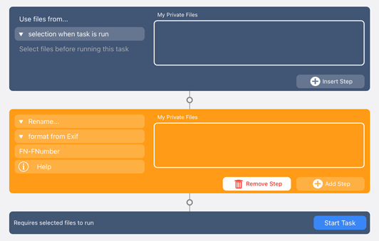 Rename Images Using EXIF on iOS